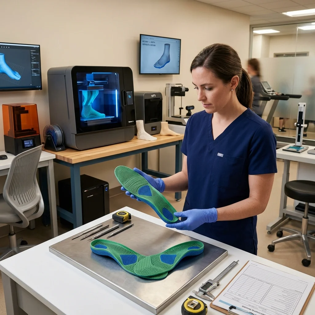 Laboratorio de impresión de plantillas ortopédicas 3D en Clínica Costa